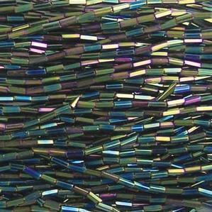 G2#2-349 Dark Green Iris Bugles